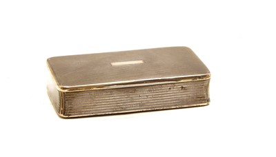 Lot 32 - A Russian niello work silver snuff box