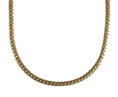 Lot 139 - A 9ct gold curb link chain