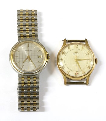 Lot 484 - A gentlemen's Smiths 'De Luxe' mechanical watch head