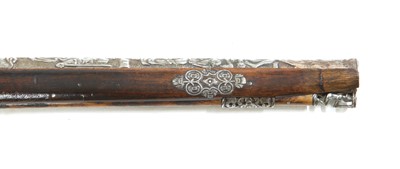 Lot 760 - A Brescian Miquelet lock long-barrelled pistol