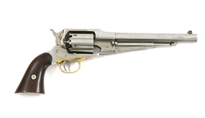 Lot 784 - A Remington .44 calibre New Model Army 1858 single percussion action revolver