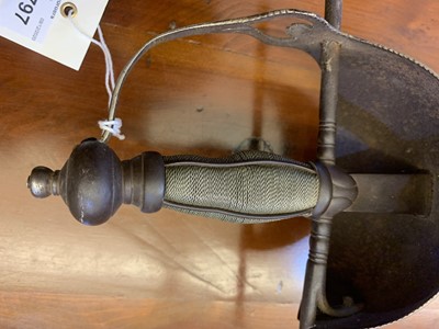 Lot 797 - A Spanish cup hilt rapier