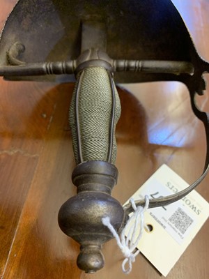 Lot 797 - A Spanish cup hilt rapier