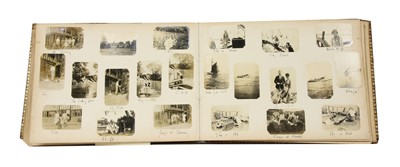 Lot 107 - Ultimate country house photograph album of visits to grand houses and events