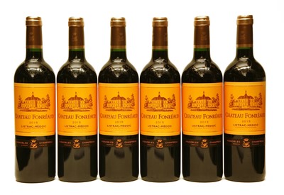 Lot 105 - Chateau Fonréaud, Listrac-Médoc, 2015, six bottles