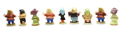 Lot 221 - A collection of Beswick Walt Disney dwarves from the Snow White series