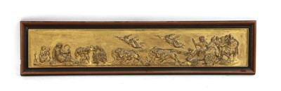 Lot 205A - A 19th century framed gilt gesso frieze
