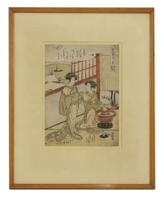 Lot 90 - Isoda Koryusai (1735–1790)