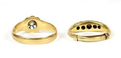 Lot 3 - An 18ct gold single stone diamond ring