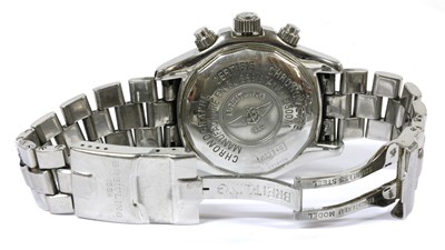 Lot 533 - A gentlemen's stainless steel Breitling Chronometer 'Super Ocean' A13340 bracelet watch