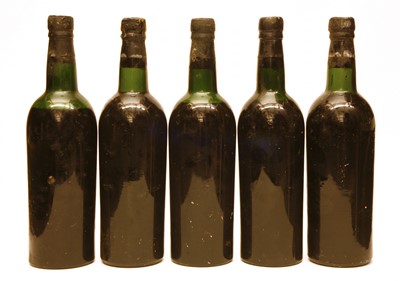 Lot 313 - Cockburns, Vintage Port, 1960, five bottles (details on capsule, labels lacking)