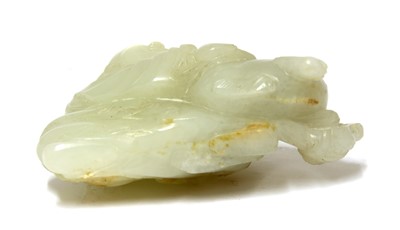 Lot 188 - A Chinese jade carving