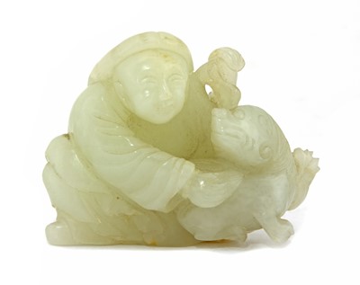 Lot 188 - A Chinese jade carving