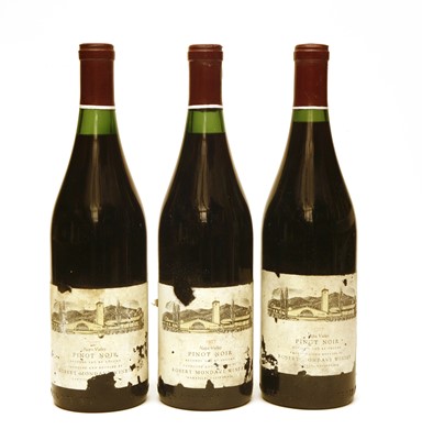 Lot 251 - Pinot Noir, Robert Mondavi Winery, Napa Valley, 1977, three bottles