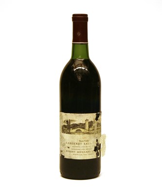 Lot 255 - Cabernet Sauvignon, Robert Mondavi Winery, Napa Valley, 1974, one bottle