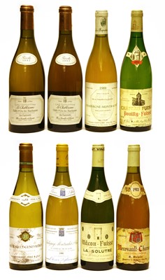 Lot 20 - Assorted French White Wine: Remoissenet Père et Fils, 1988, one bottle and seven various others