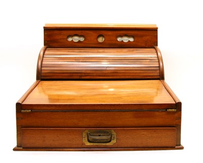 Lot 108B - A Victorian tabletop desk box