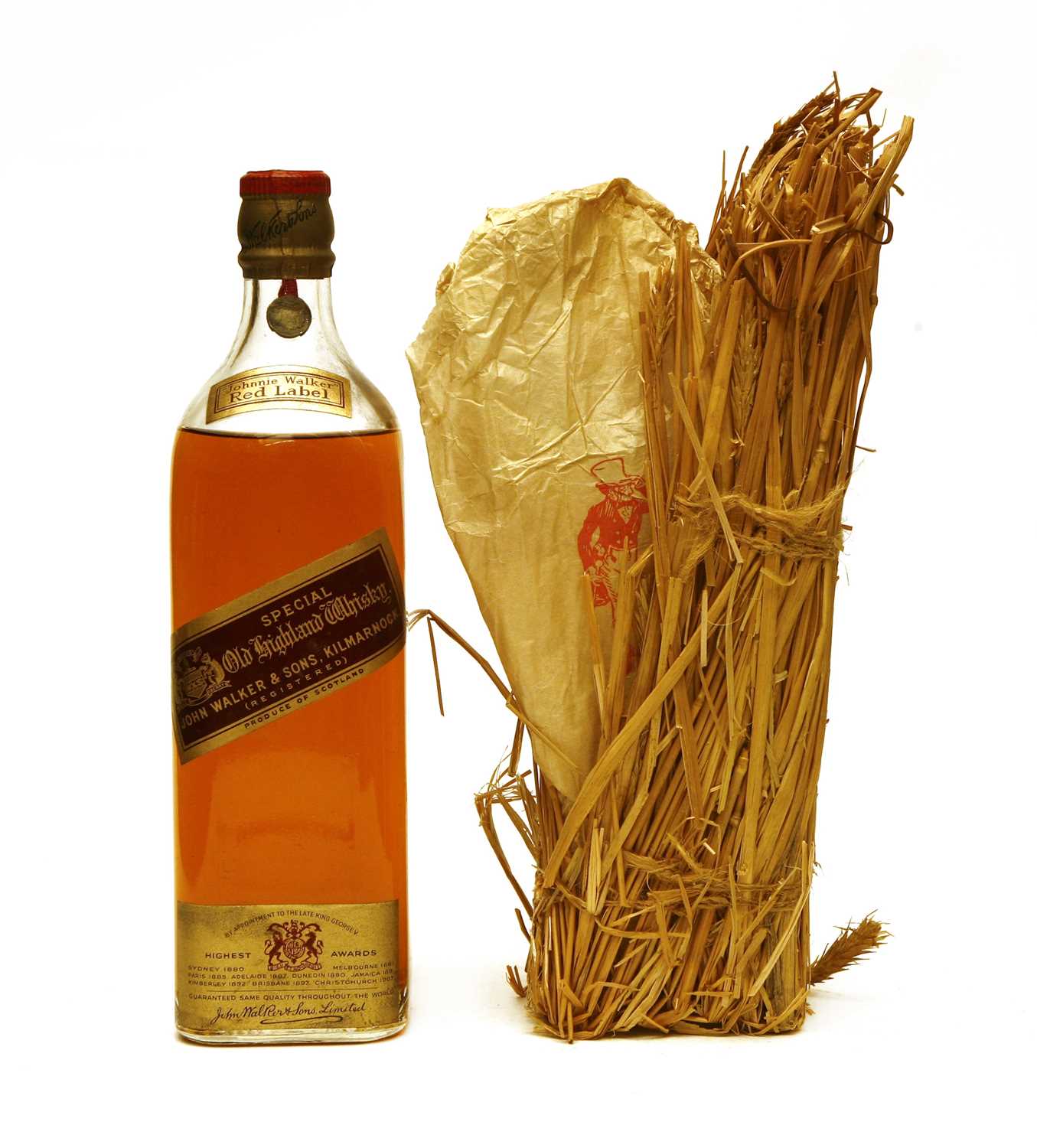 Lot 402 - Johnnie Walker Red Label, Special Old Highland Whisky, 1930s bottling, one bottle