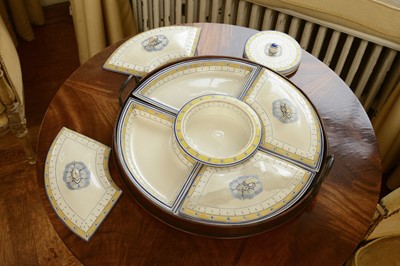 Lot 73 - A Spode pearlware supper set