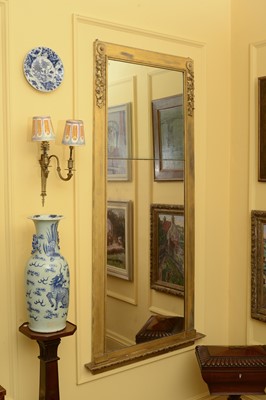 Lot 105 - A pair of gilt pier mirrors