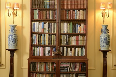 Lot 100 - A Regency mahogany library bookcase