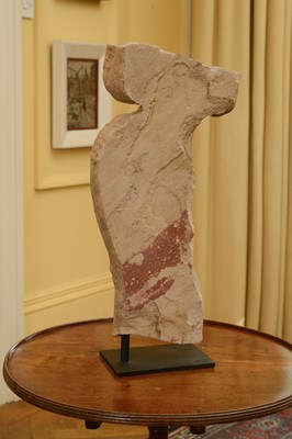 Lot 120 - An Indian sandstone carving