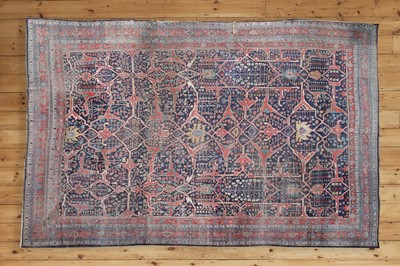 Lot 307 - A large Persian Bidjar carpet