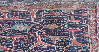 Lot 307 - A large Persian Bidjar carpet