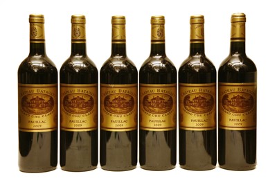 Lot 119 - Chateau Batailley, 5eme Cru Classe, Pauillac, 2009, six bottles