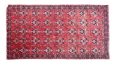 Lot 345 - A Persian Hamadan carpet