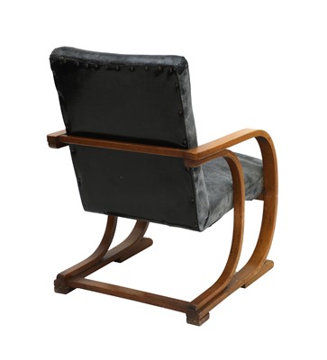 Lot 158 - An Art Deco bentwood armchair