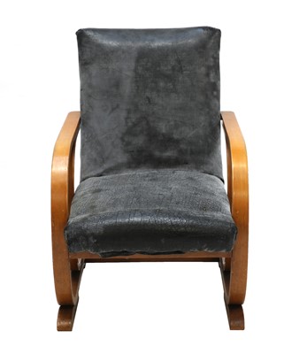 Lot 158 - An Art Deco bentwood armchair