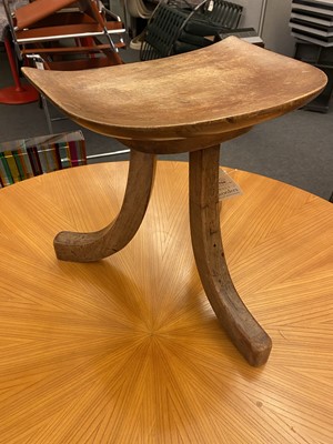 Lot 104 - An Austrian Arts and Crafts stool