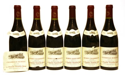 Lot 56 - Assorted Red Burgundy, Domaine Taupenot-Merme, 1996, six bottles in total