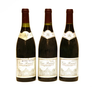 Lot 61 - Vosne Romanée, 1er Cru, Les Beaux Monts, Domaine Bertagna, 1992, one bottle and 1993, two bottles