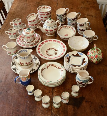 Lot 250 - A collection of contemporary tea and dinner ware