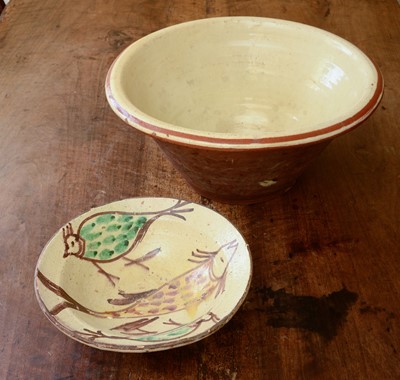 Lot 224 - A large glazed stoneware bowl