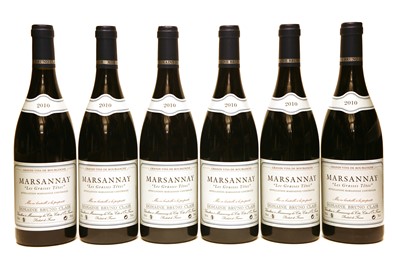 Lot 72 - Marsannay, Les Grasses Têtes, Domaine Bruno Clair, 2010, six bottles (boxed)