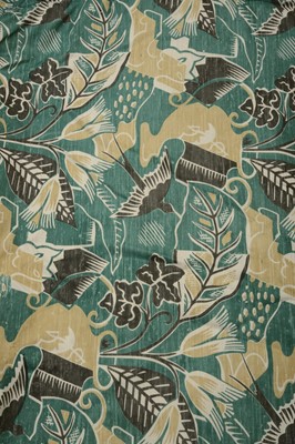 Lot 251 - A large length of cotton fabric