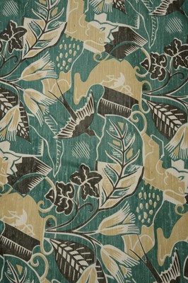 Lot 251 - A large length of cotton fabric