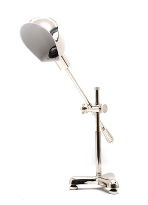 Lot 243A - A Ralph Lauren chrome adjustable table lamp