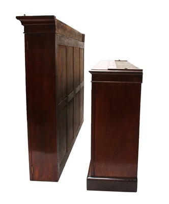 Lot 145 - A Victorian mahogany library bookcase