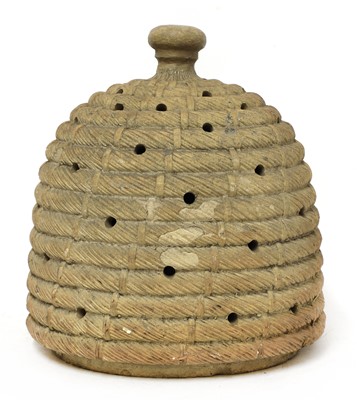 Lot 263 - A Coade-stone-type beehive
