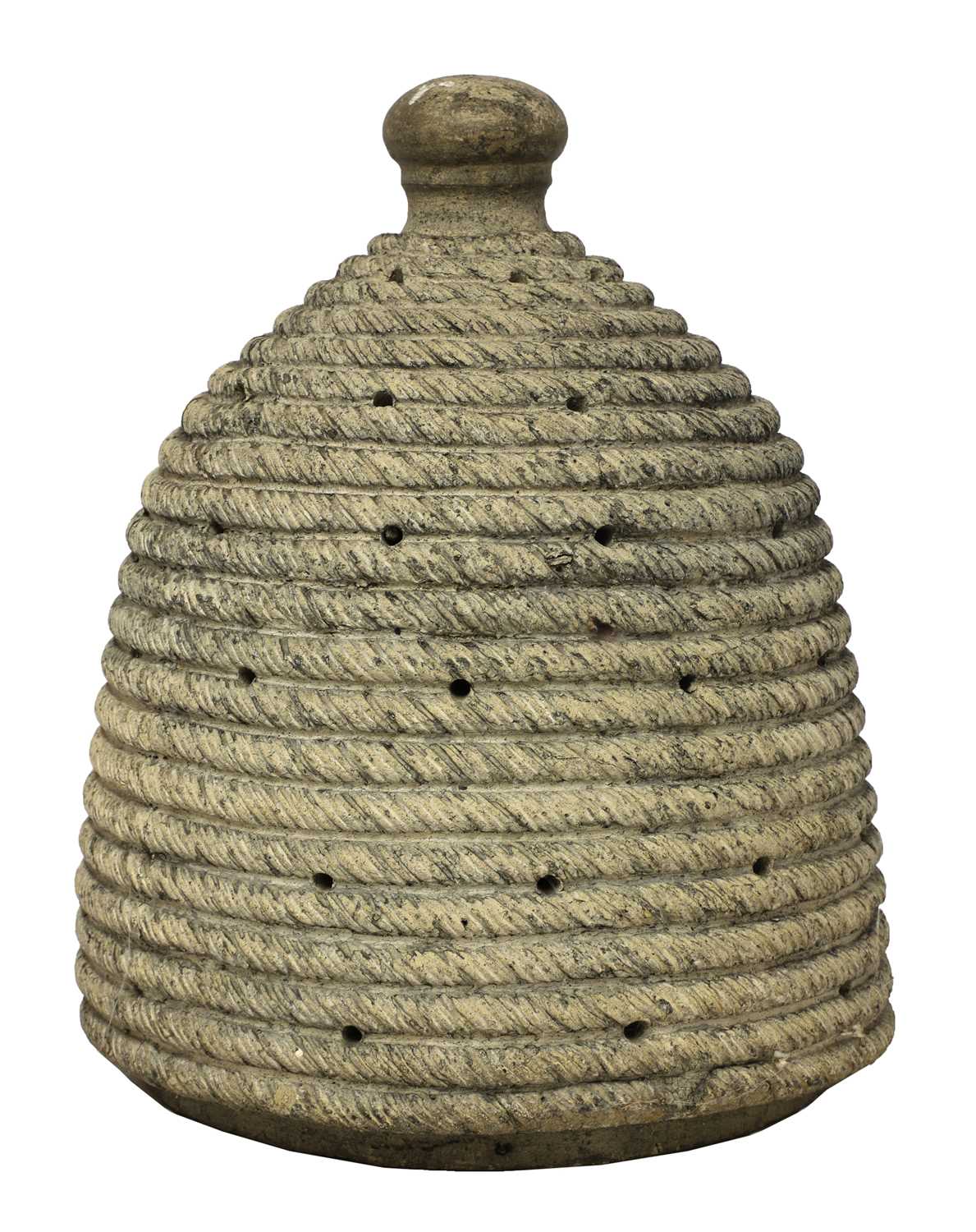 Lot 264 - A Coade-stone-type beehive