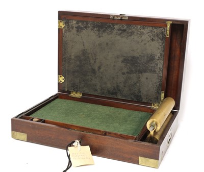 Lot 305 - A portable pressure copying machine by James Watt and Co.