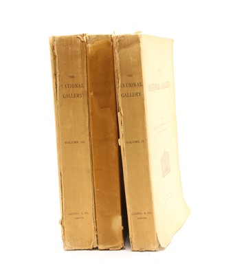 Lot 266 - ART: 1- The National Gallery, 3 Volumes.