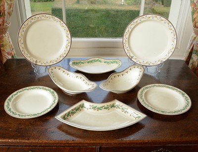 Lot 376 - A collection of Wedgwood creamware