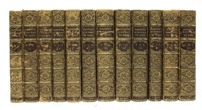 Lot 159 - Hasted, Edward: History of Kent, 12 Volumes.