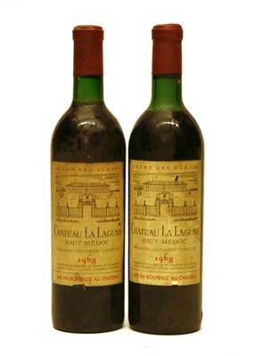 Lot 173 - Chateau La Lagune, 3eme Cru Classe, Haut Medoc, 1968, two bottles