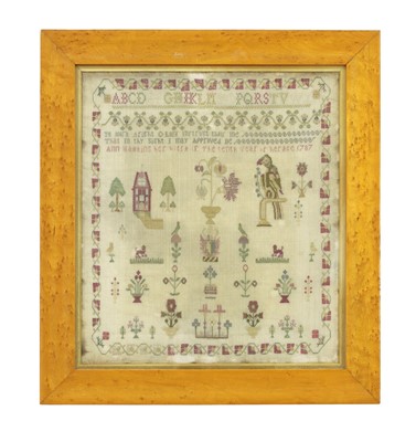 Lot 535 - A late 18th century sampler